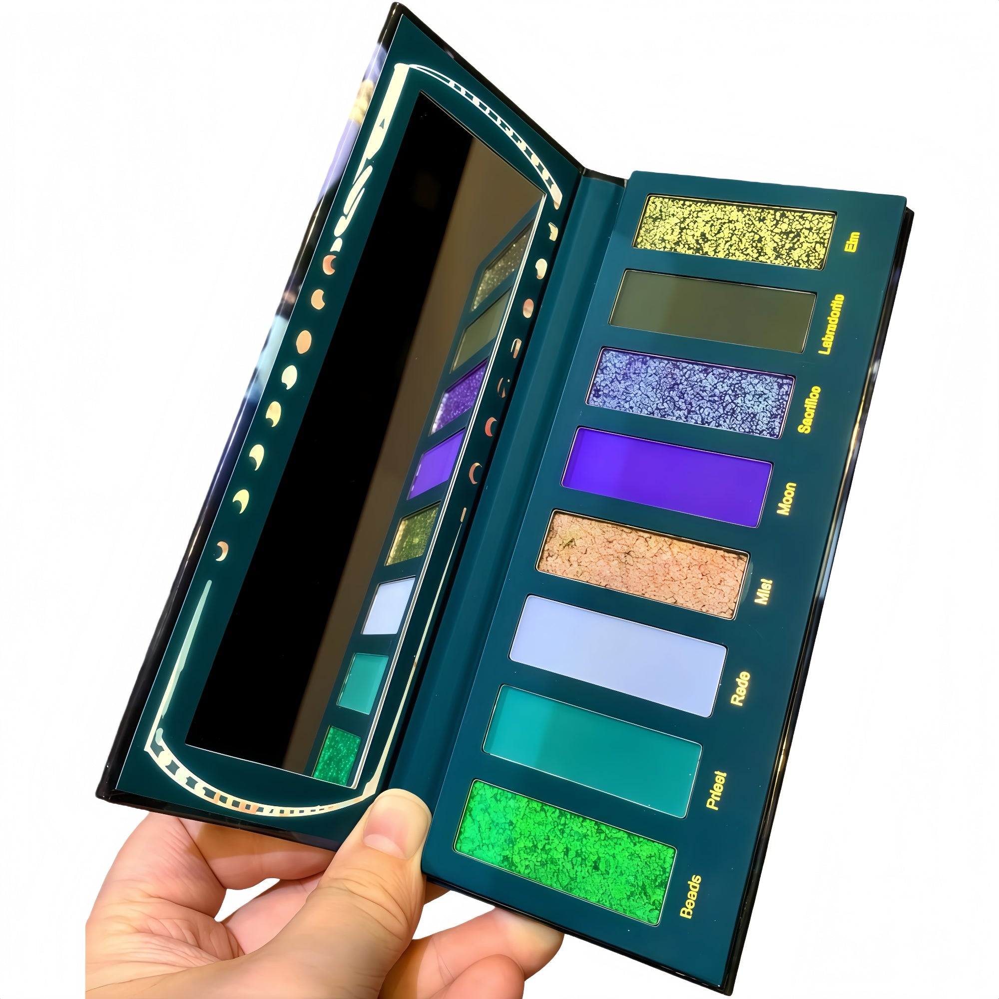 Narimi Misty Silver Lake 8-Color Chameleon Eyeshadow Palette (9.0) T5293