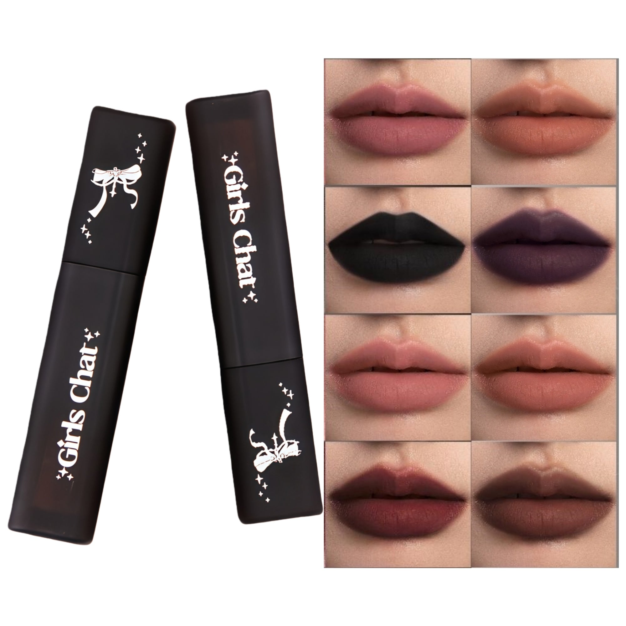 GIRLS CHAT Romantic Rebel Collection Matte Lip Glaze T5367