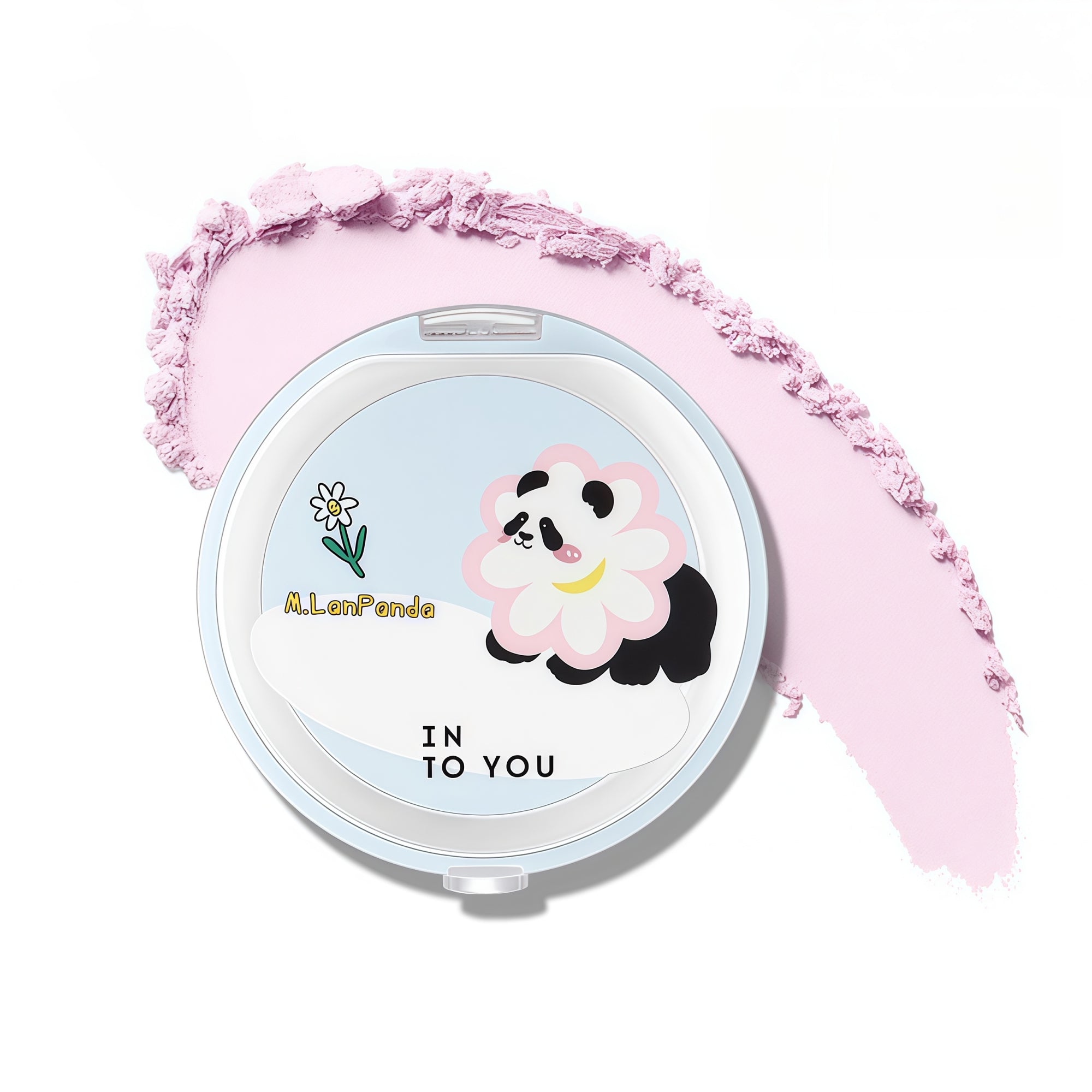 INTO YOU x M.LanPanda Mini Oil-control Pressed Powder T5392
