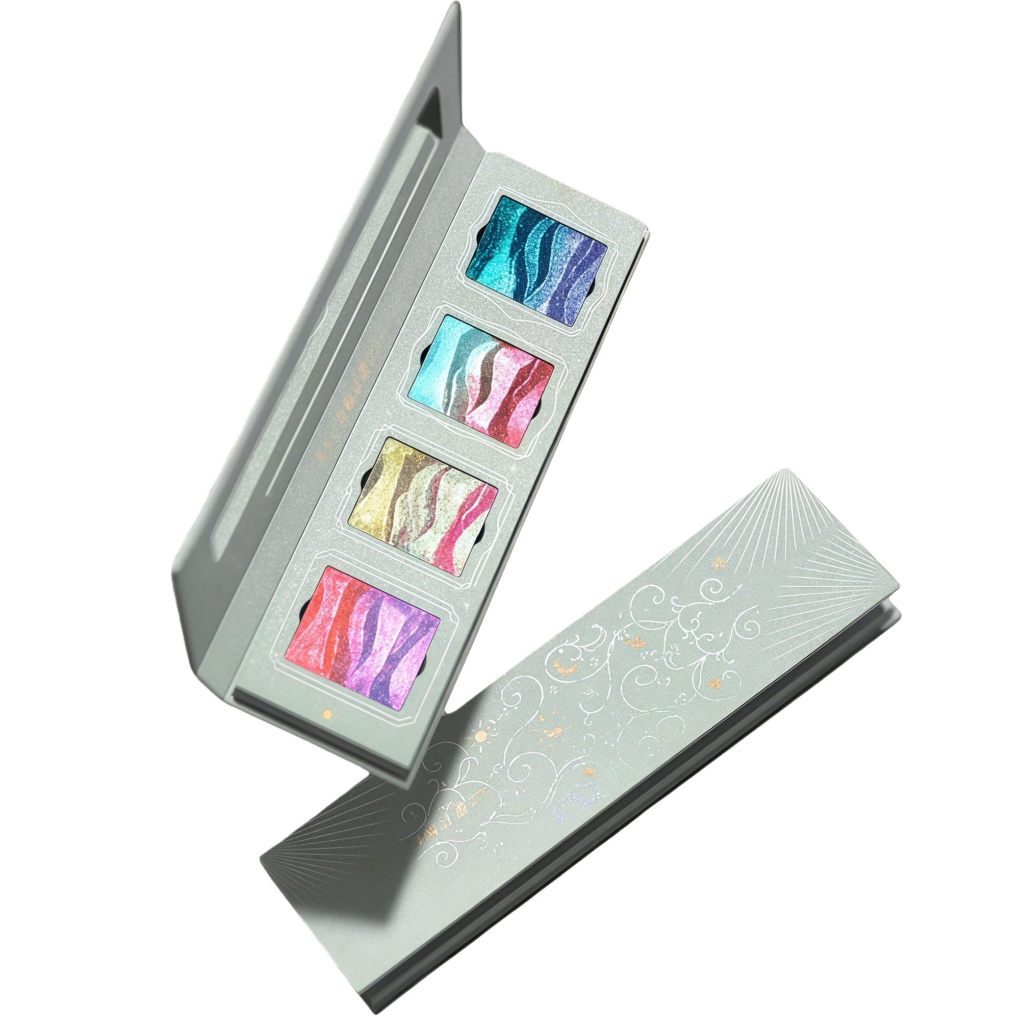 DRAMO Gradient Chameleon Eyeshadow Palette #Lux02 Sky in Sea T5520