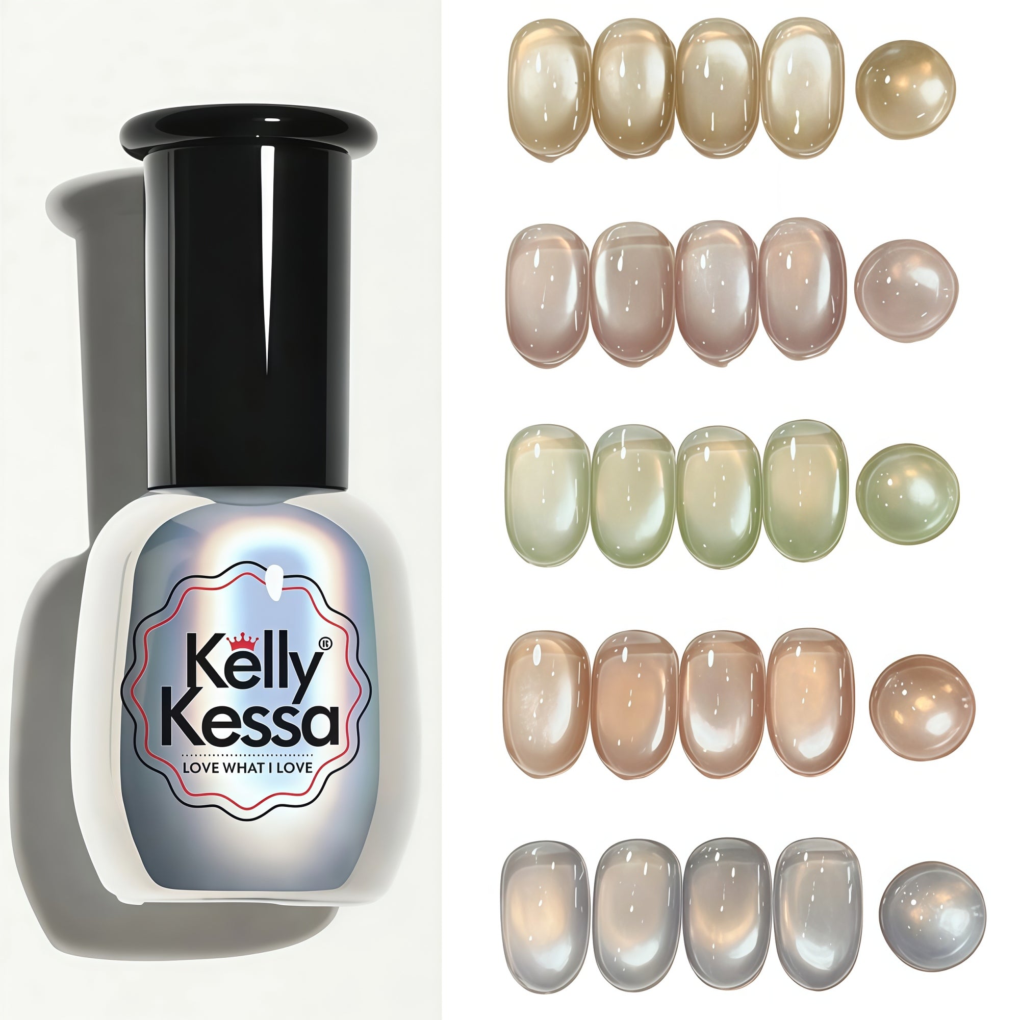KellyKessa 15ml Simple Joys Collection Cat Eye Gel Polish T5593