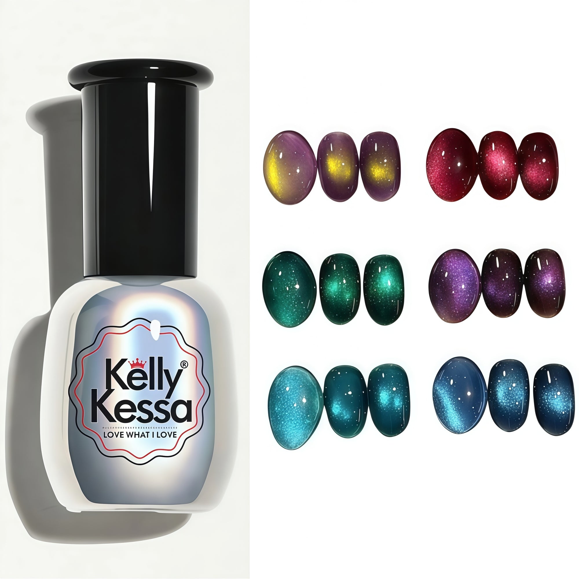 KellyKessa 15ml Waltz Collection Cat Eye Gel Polish T5603