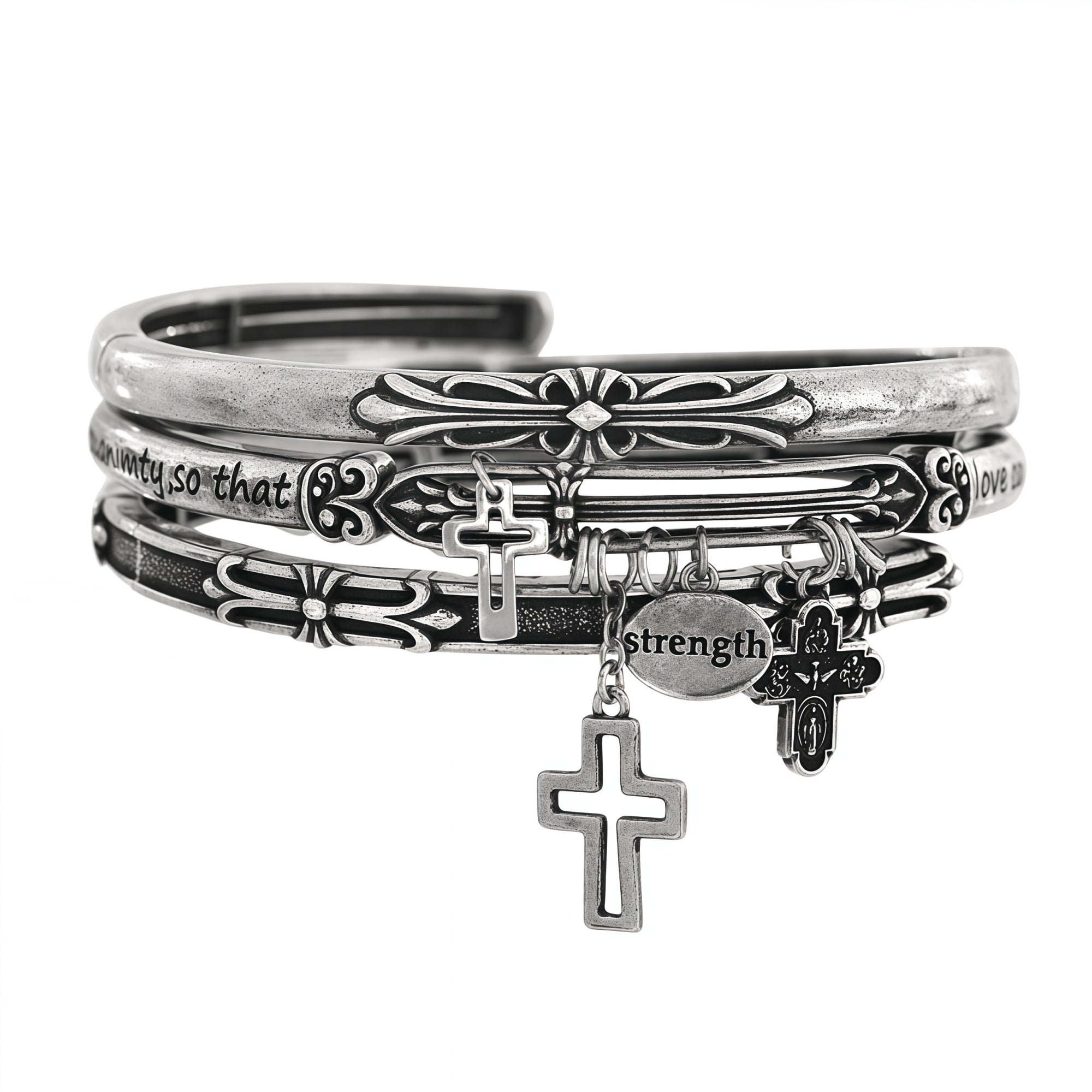 1STXULIE Superior Niche Iris Collection Vintage Bracelet T5863