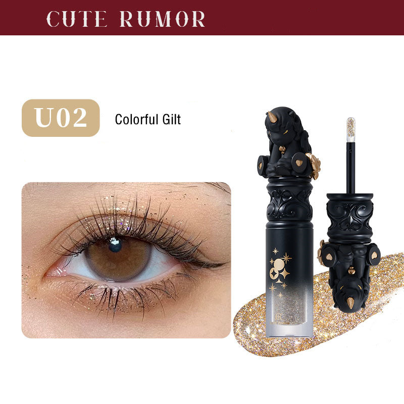 CUTE RUMOR Unicorn Series Glitter Pearlescent Liquid Eyeshadow T3705