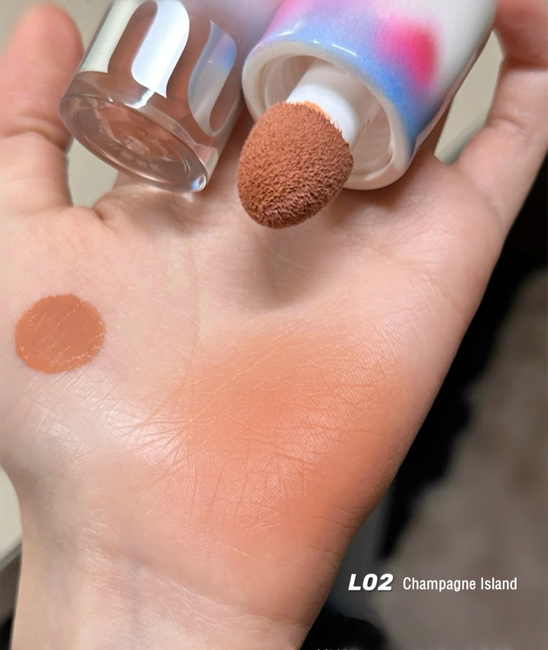 Uhue Skin-friendly Airy Liquid Makeup Blusher T4194