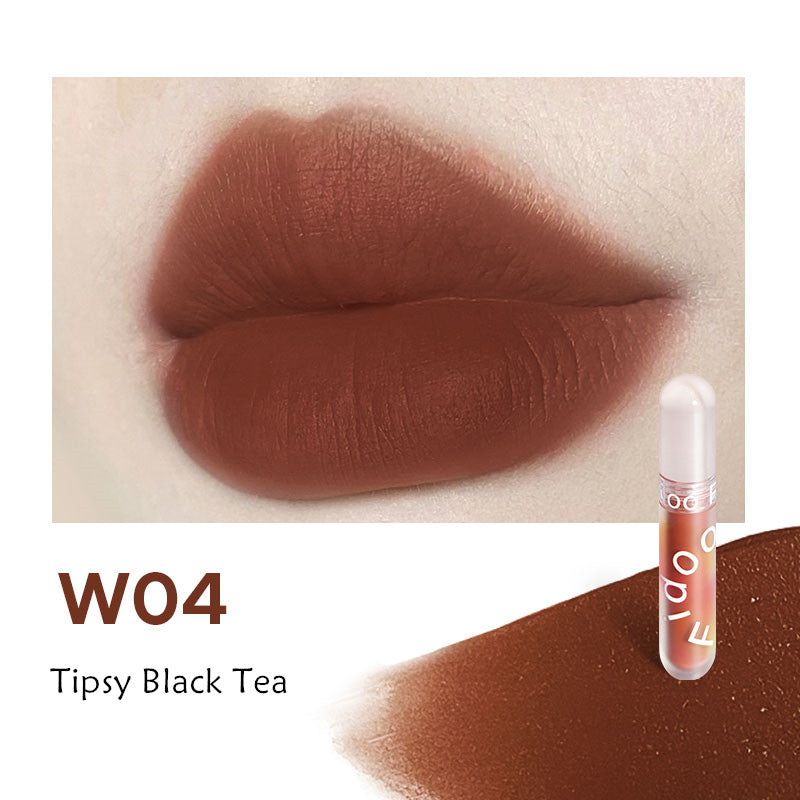 Fidoo Silky Light Moisturizing Airy Matte Lip Glaze T3961
