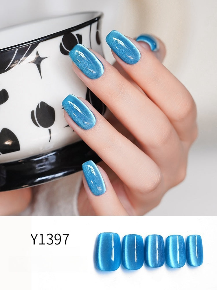 KellyKessa 15ml Little Bulb Crystal Cat Eye Gel Polish T4529