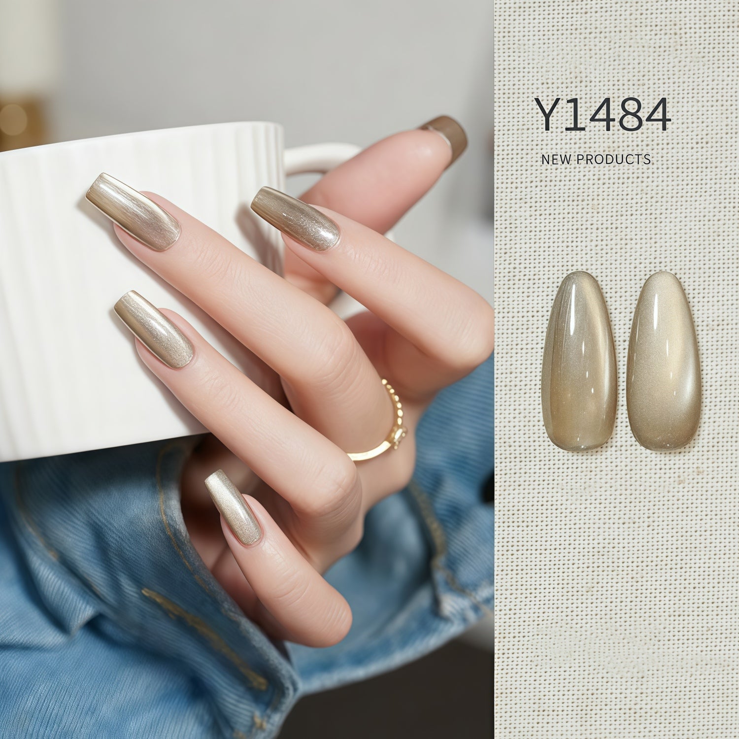 KellyKessa 15ml Metallic Cat Eye Gel Polish T5610