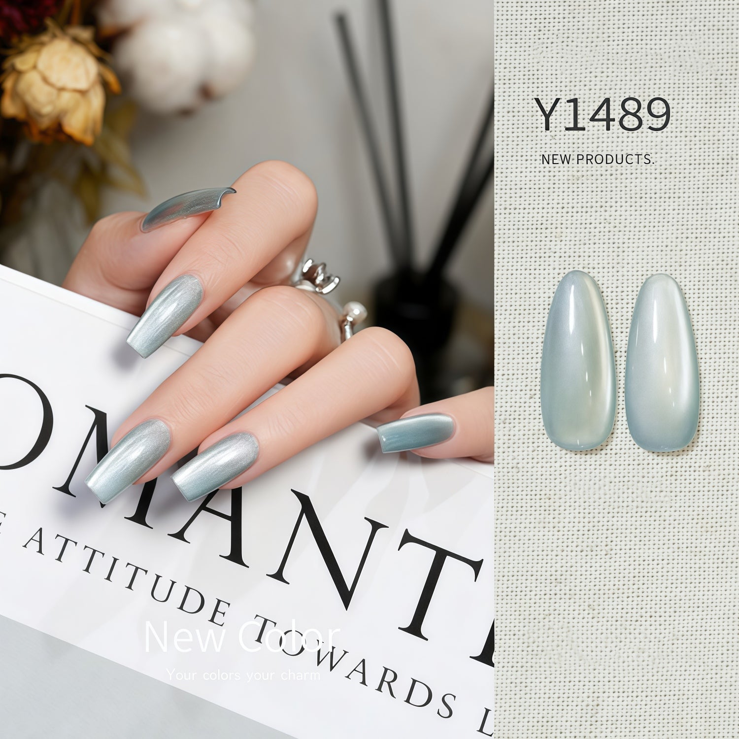 KellyKessa 15ml Metallic Cat Eye Gel Polish T5610