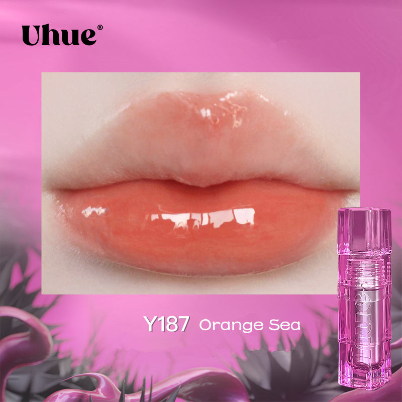 Uhue Rose And Black Series Mirror Lip Glaze T3780