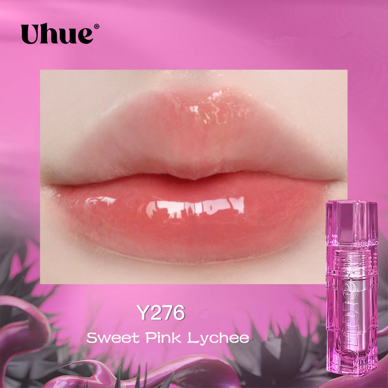 Uhue Rose And Black Series Mirror Lip Glaze T3780
