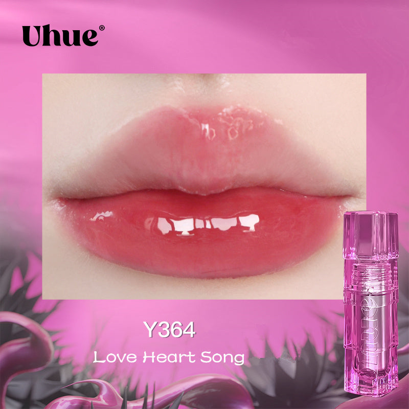 Uhue Rose And Black Series Mirror Lip Glaze T3780