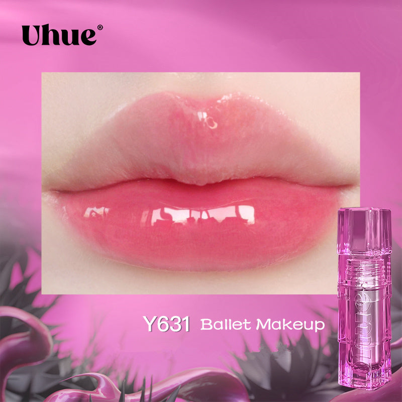 Uhue Rose And Black Series Mirror Lip Glaze T3780