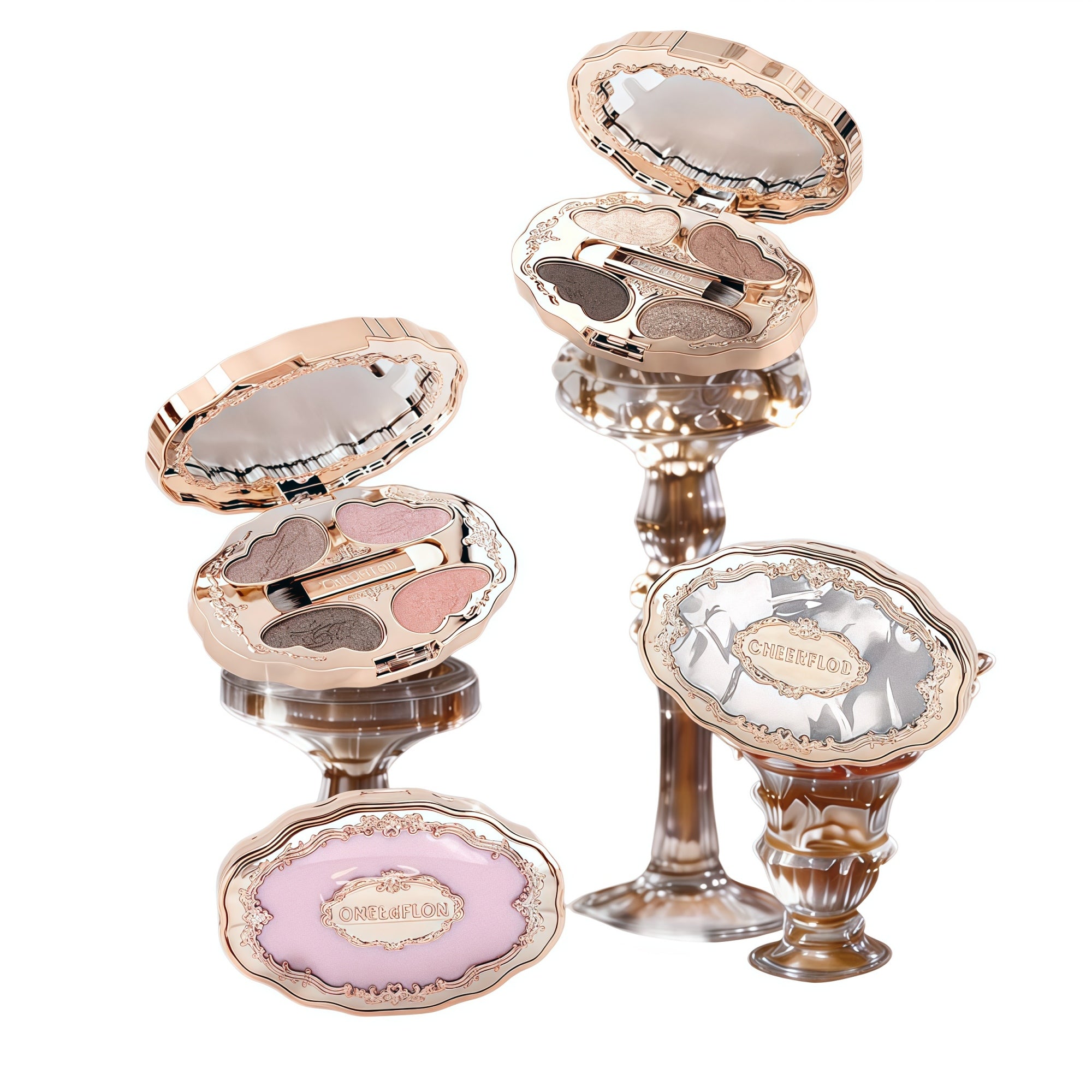 CHEERFLOR Dream Music Box Collection 4-color Eyeshaodw Palette T5710