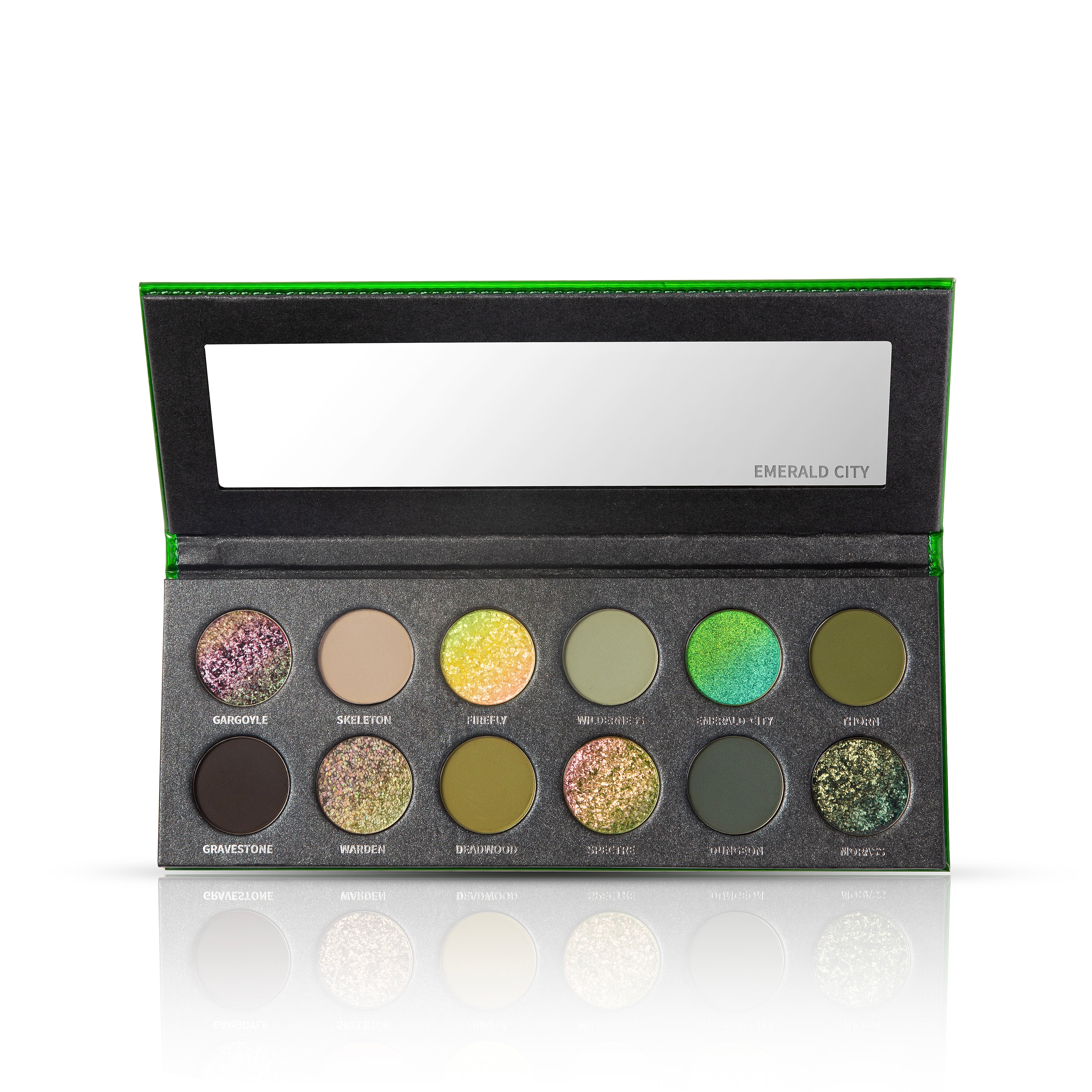 KRYPTEIN COSMETICS Emerald City Highlighter & Eyeshadow Palette Set T5155