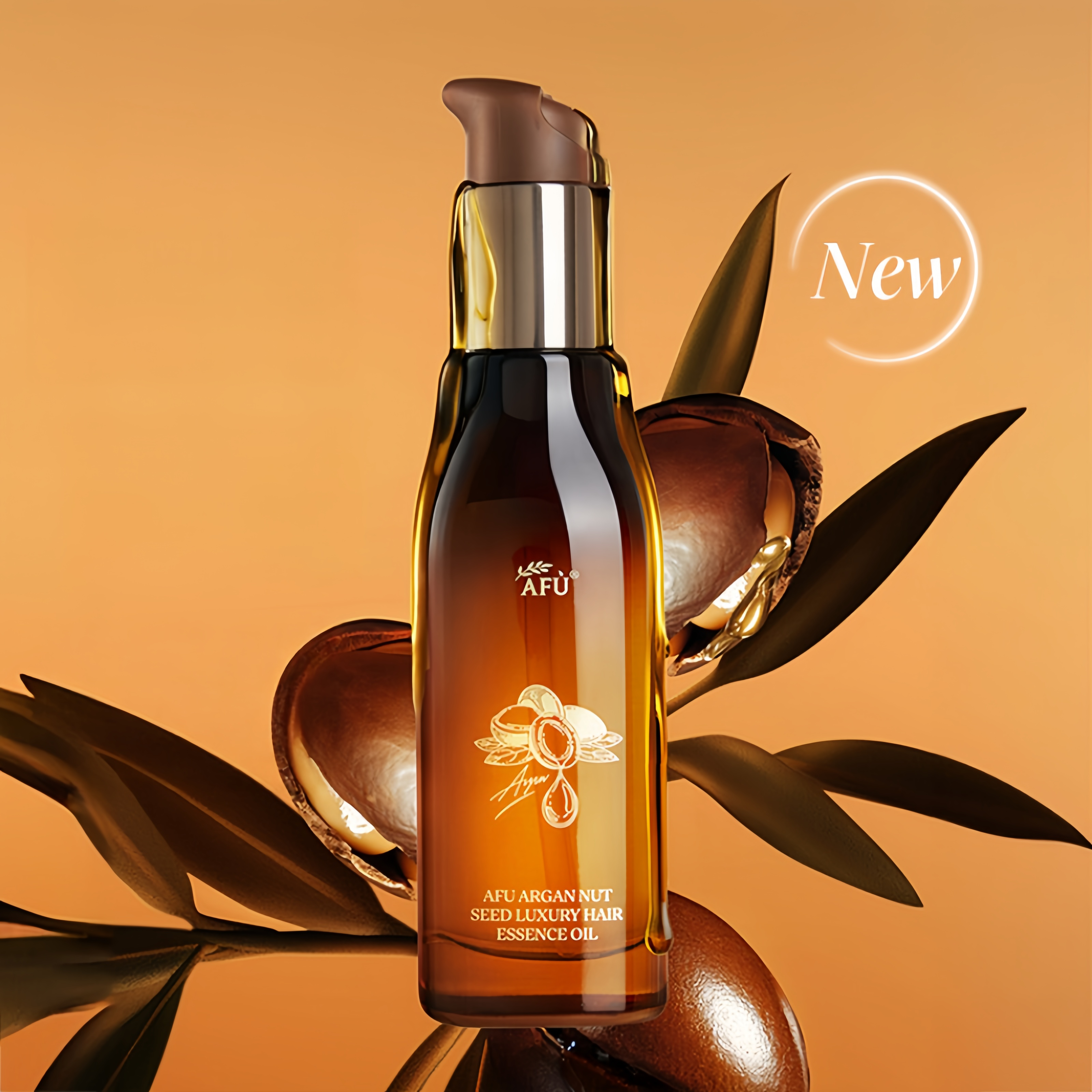 AFU Argan Nut Seed Hair Essencen Oil T5139
