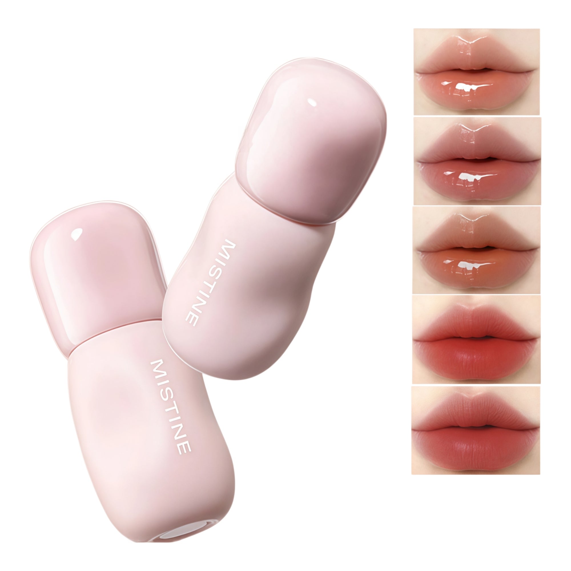 Mistine Little Fruit Puree Collection Long-wear Glossy & Matte Lip Glaze T5604