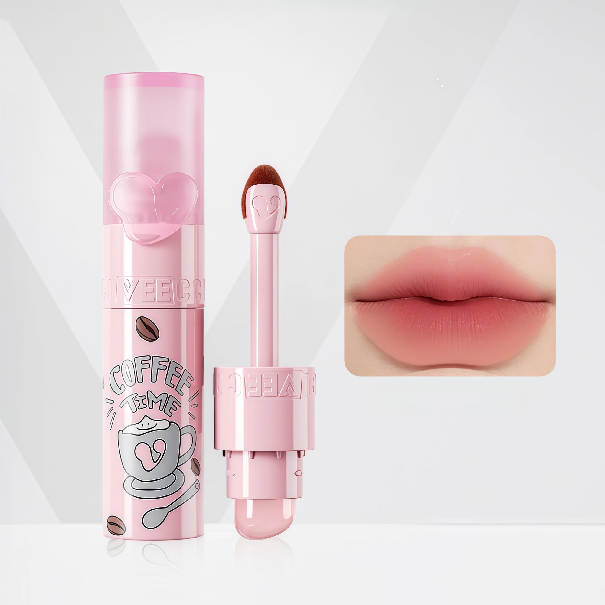 VEECCI Coffee Cloud Collection Matte Smooth Long-wear Lip Glaze