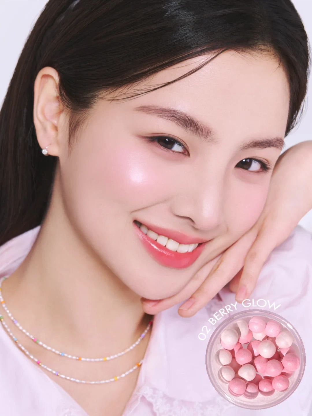 ROMAND Sheer Powder Pearl Makeup Blusher T4178