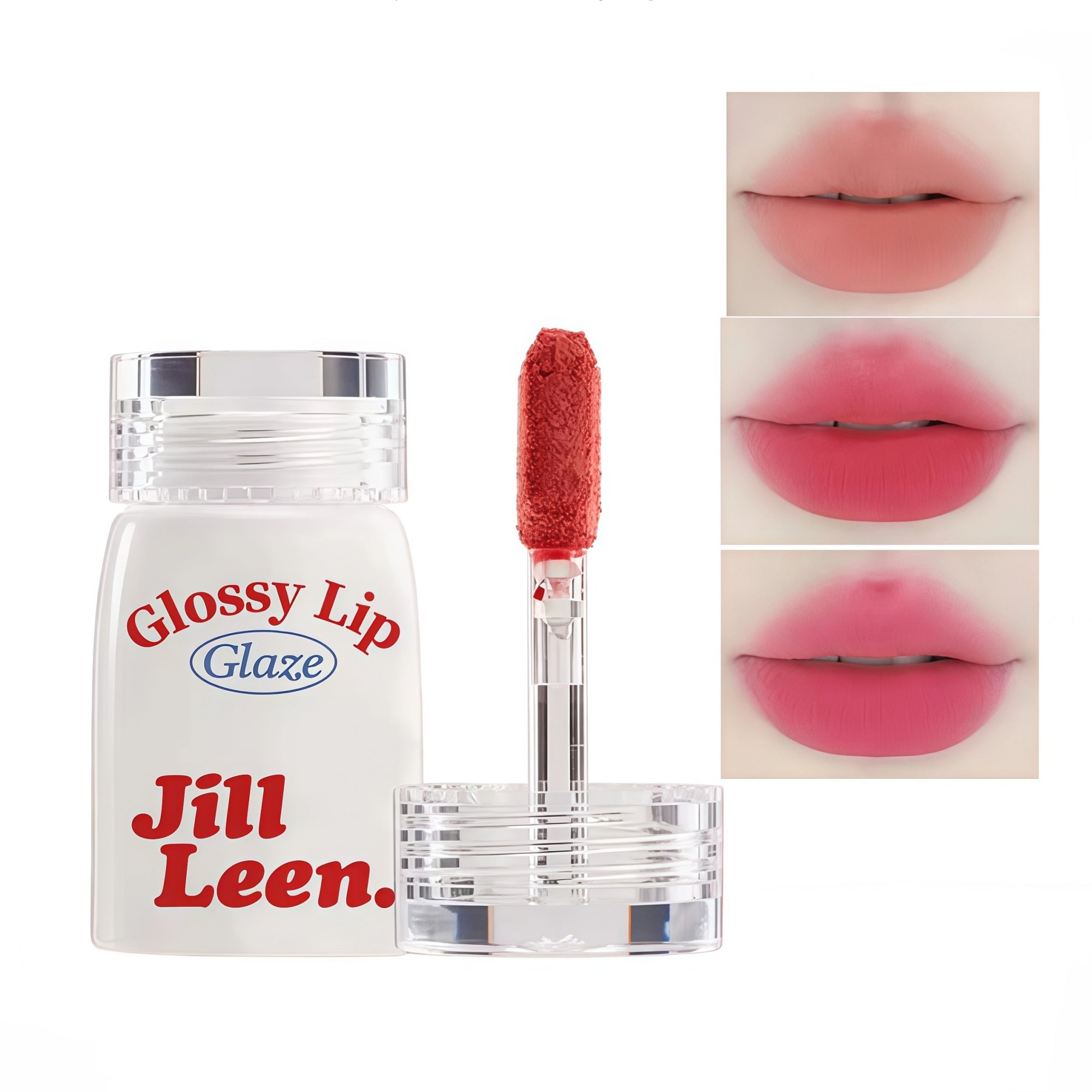 JILL LEEN Strawberry Bear Collection Silky Matte Lip Glaze T5625
