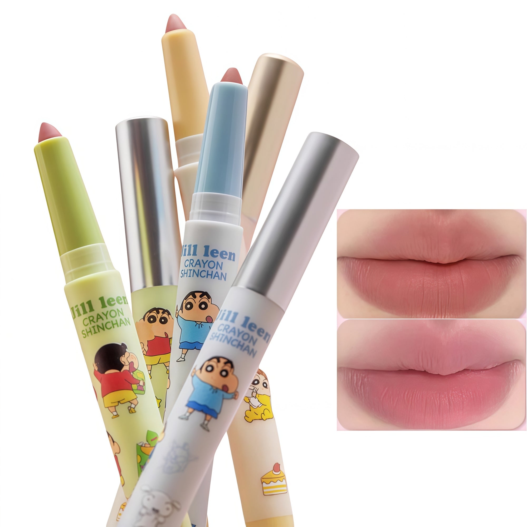 JILL LEEN X Crayon Shin-chan Collection Double-head Lip Liner Pen T5624