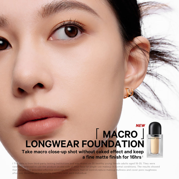 Perfect Diary Translucent Blurring Macro Longwear Liquid Foundation T3466