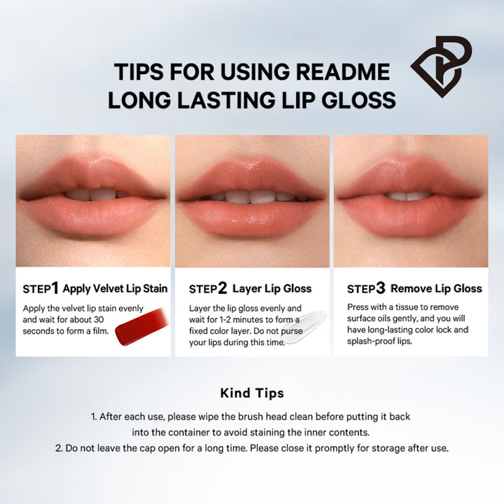 Perfect Diary Denim Series Readme Velvet Matte Lipgloss T3446 