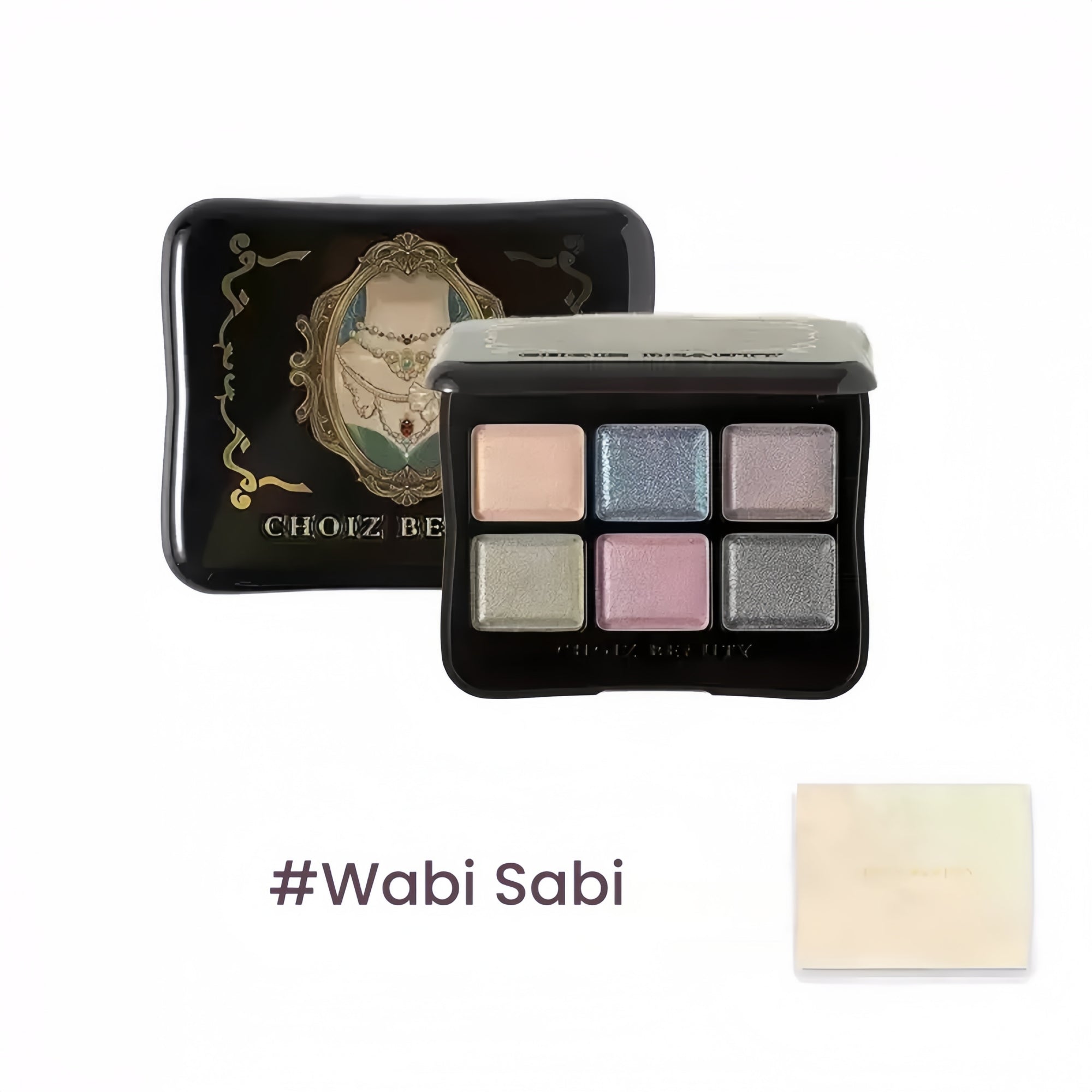 CHOIZ BEAUTY Gemstone Collection Liquid Powder Eyeshadow Palette T5788