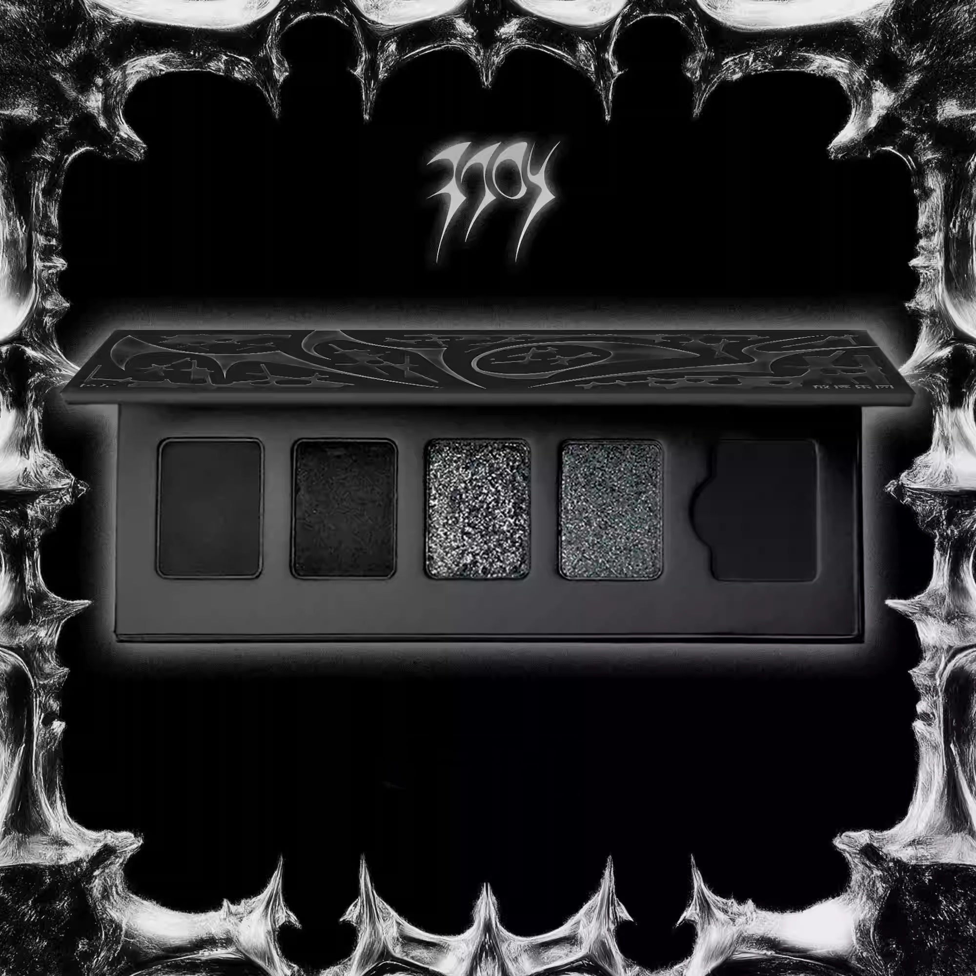 EXILEJOY Color Difference Collection Black Eyeshadow Palette T5217