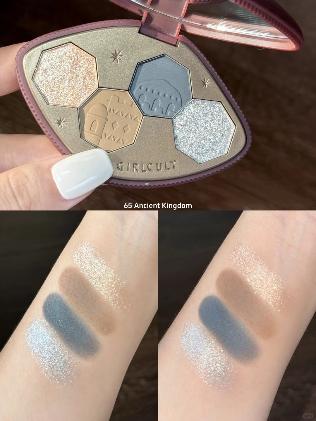 Girlcult Loulan Hippie Collection Chameleon Eyeshadow Palette T5962