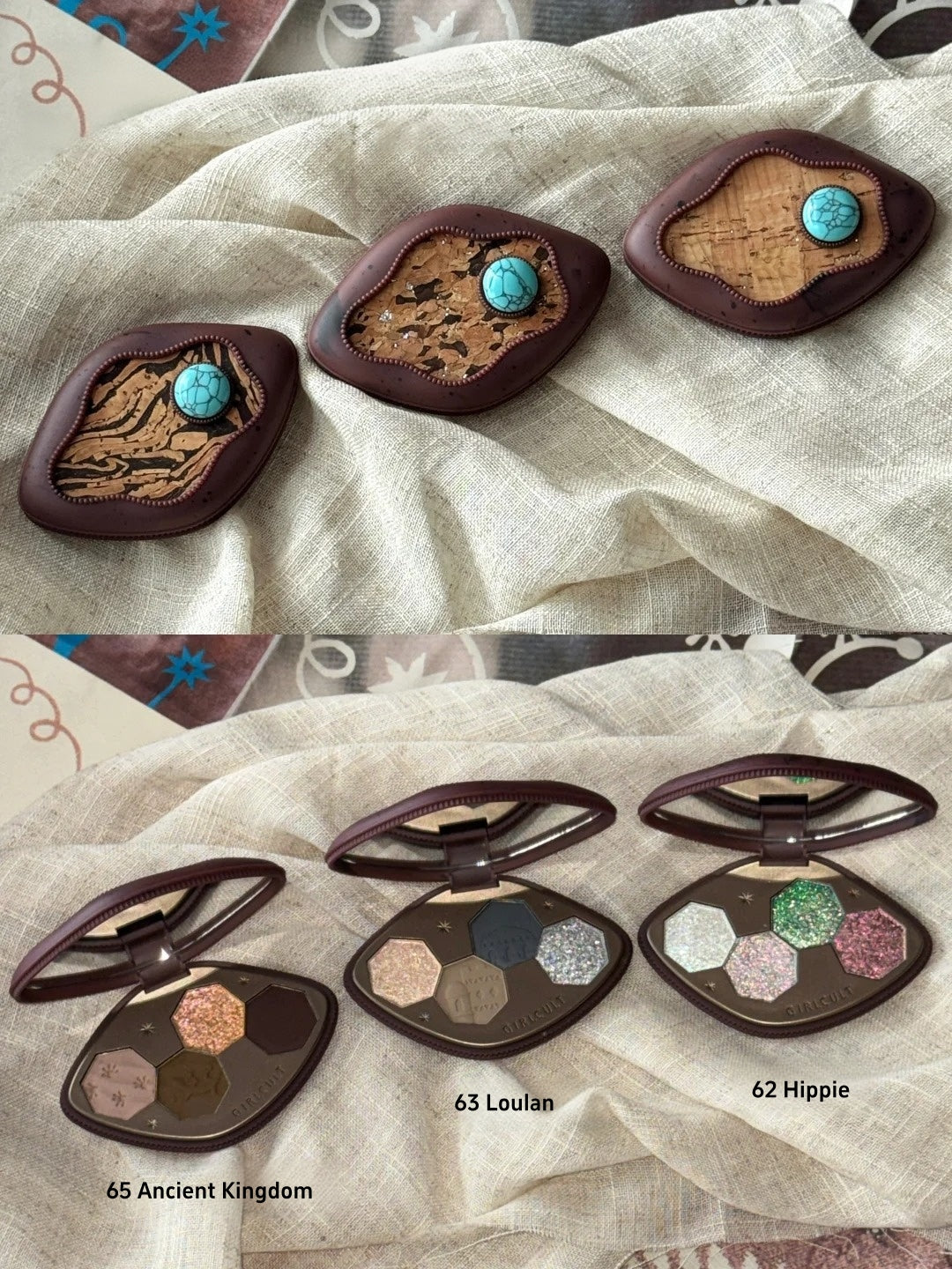Girlcult Loulan Hippie Collection Chameleon Eyeshadow Palette T5962