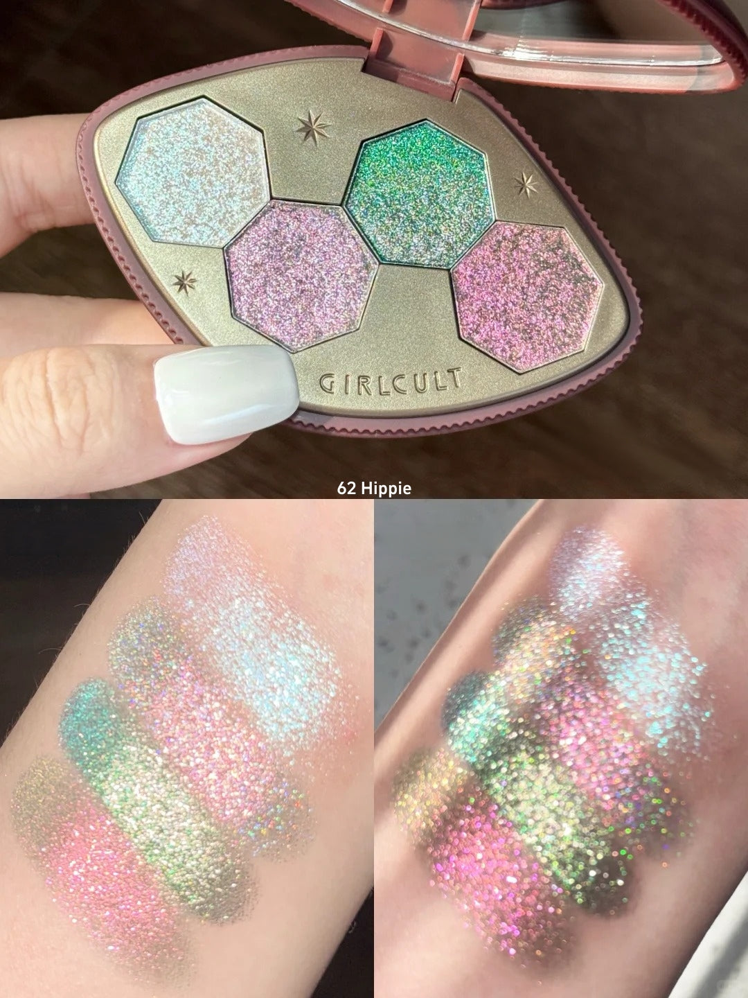 Girlcult Loulan Hippie Collection Chameleon Eyeshadow Palette T5962