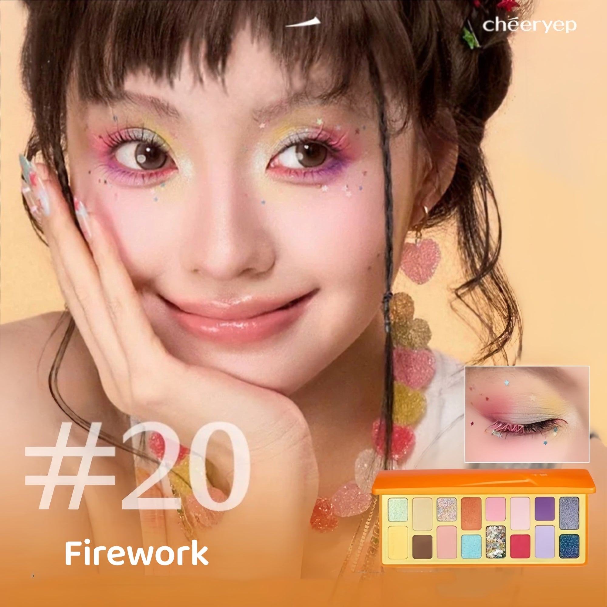 QianYan Children's Day Collection 16-color Eyeshadow Palette T5754