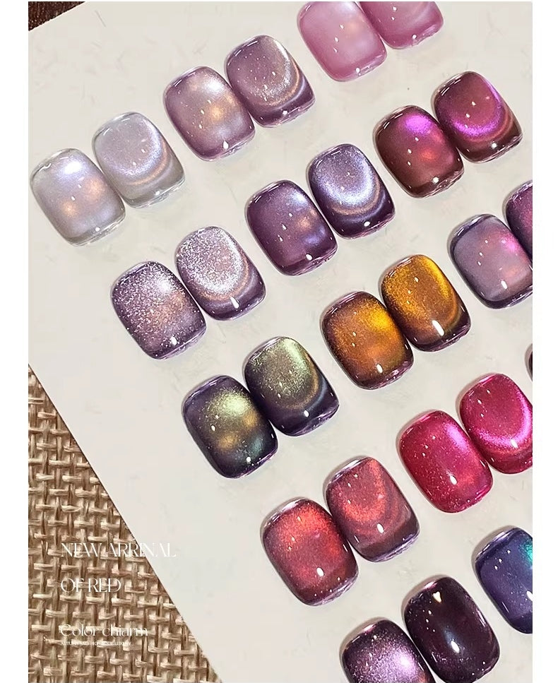 KellyKessa 15ml Sea Of Starbeams Collection Cat Eye Gel Polish T5594