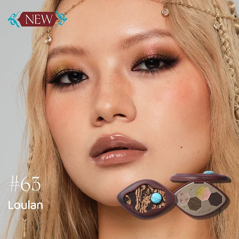 Girlcult Loulan Hippie Collection Chameleon Eyeshadow Palette T5962
