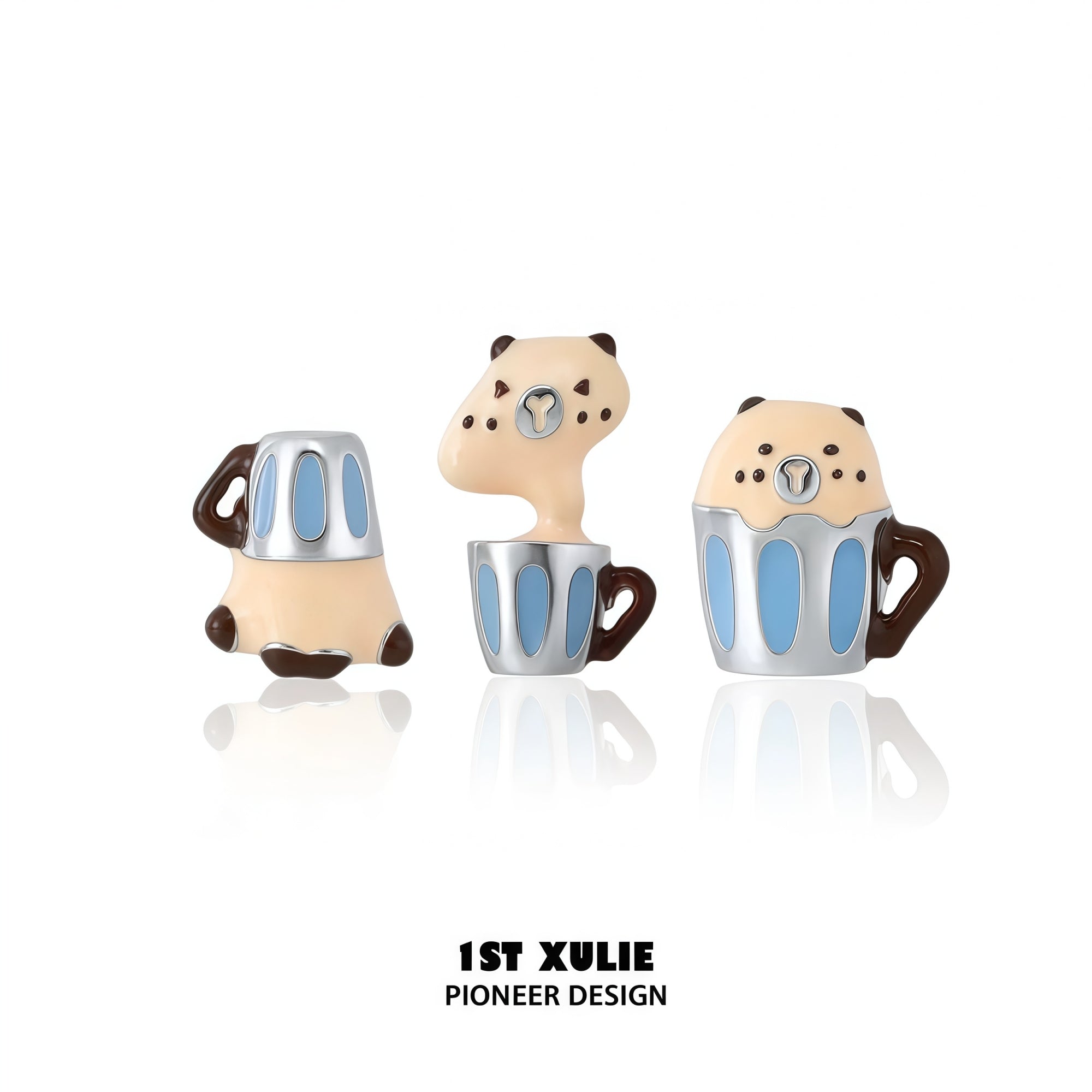 1STXULIE Superior Niche Capybara Stud Earrings T5848