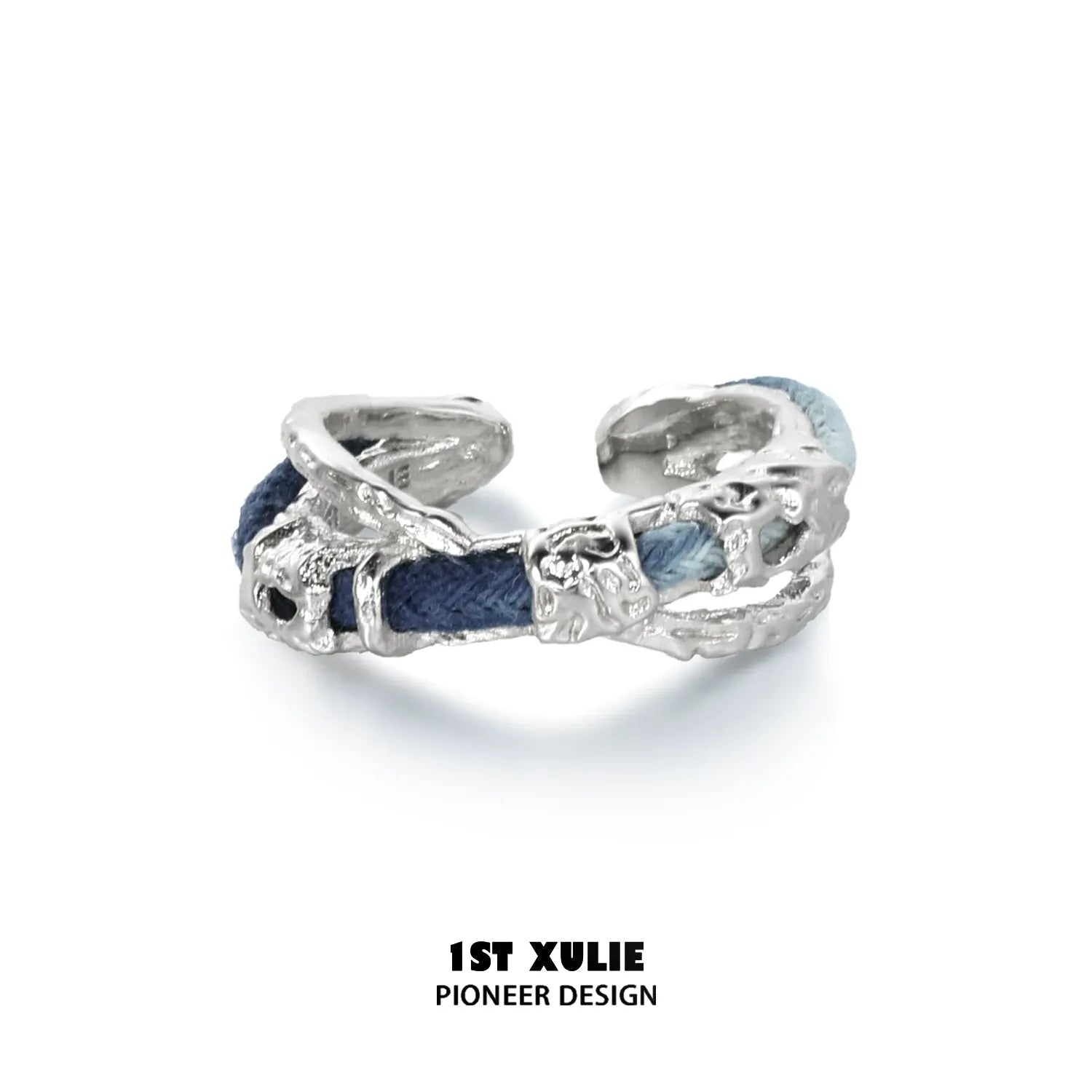 1STXULIE Superior Miao-style Niche Open Ring T5831