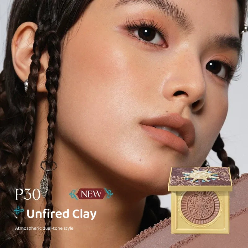 Girlcult Loulan Hippie Collection Mood 2-Color Blusher Powder T5963