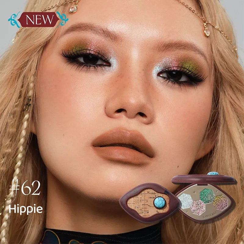 Girlcult Loulan Hippie Collection Chameleon Eyeshadow Palette T5962