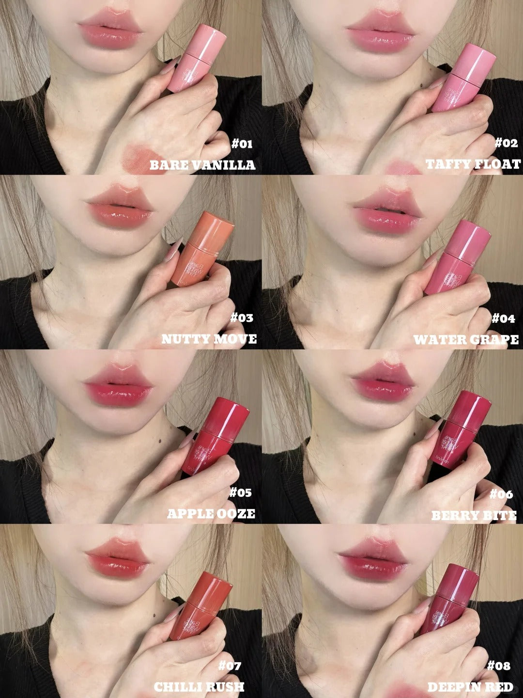 ROMAND Long Lasting Bare Water Matte Lip Tint T4177