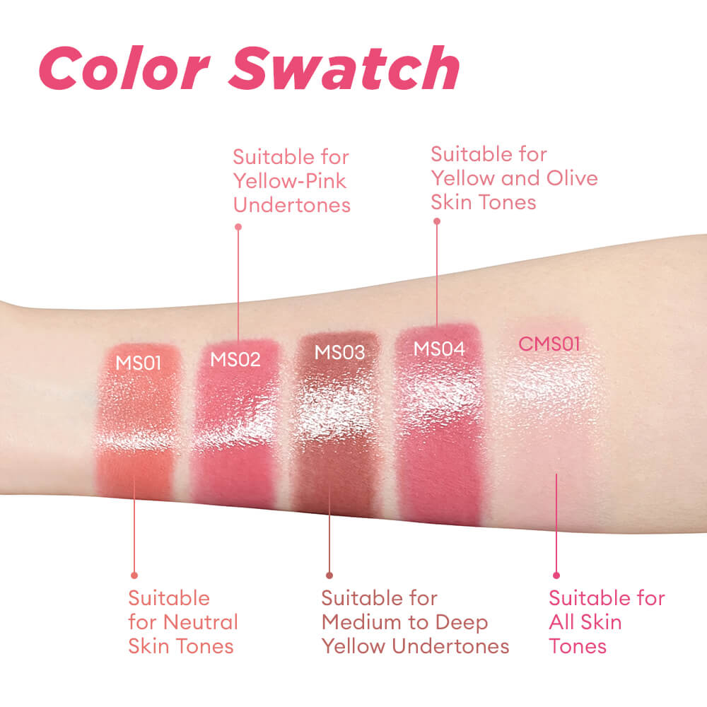 INTO YOU Multi-Use Makeup Cream Stick for Blusher & Lipstick T4112