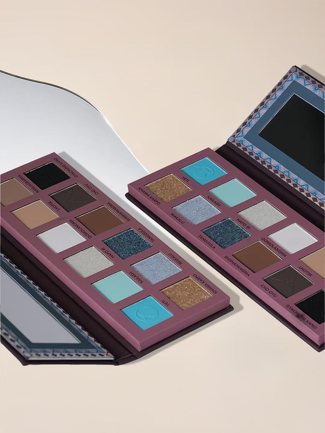 DilSefromtheheart Holy Mountain Image 12 Colors Eyeshadow Palette T4315