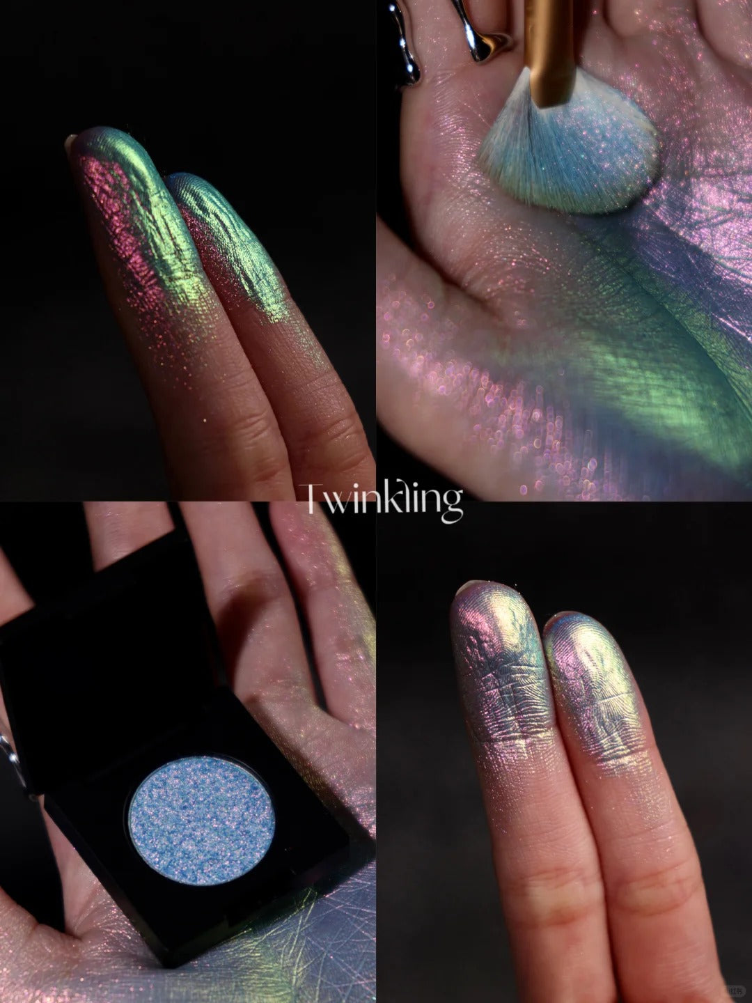 DE'LANCI Daydream Holographic Chameleon Eyeshadow T4096