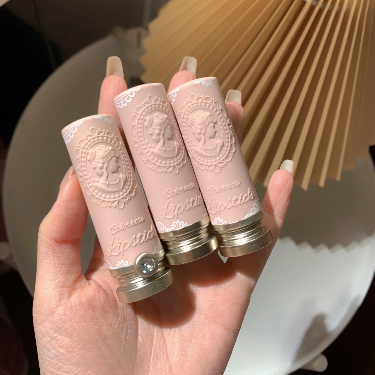 COLORROSE Western Antique Series Relief Matte & Mirror Lipstick T3670