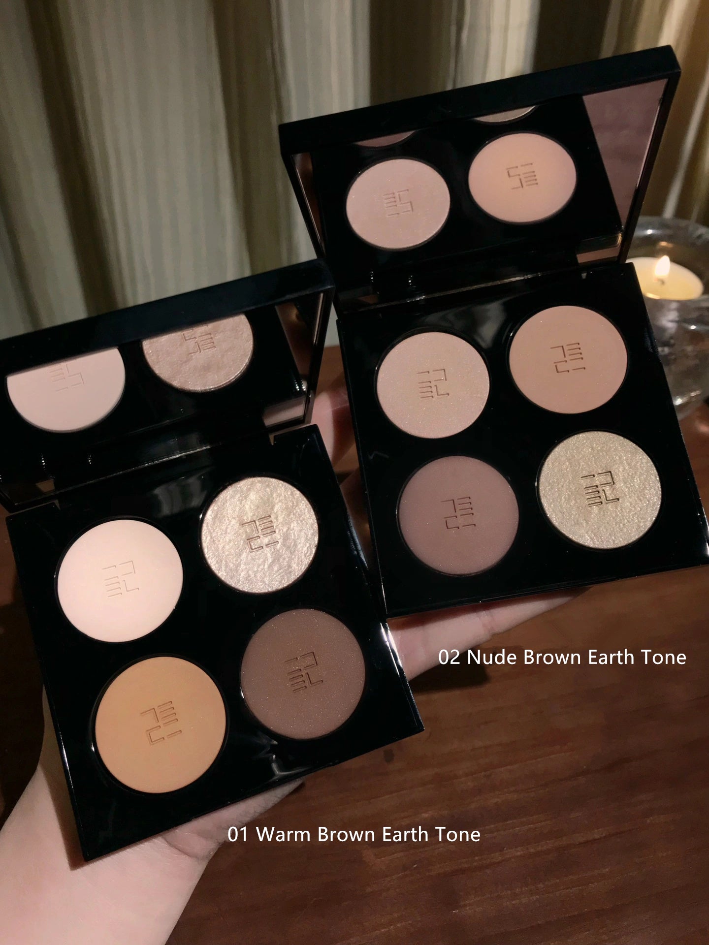 Perfect Diary Four Colors Essence Eyeshadow Palette T3801