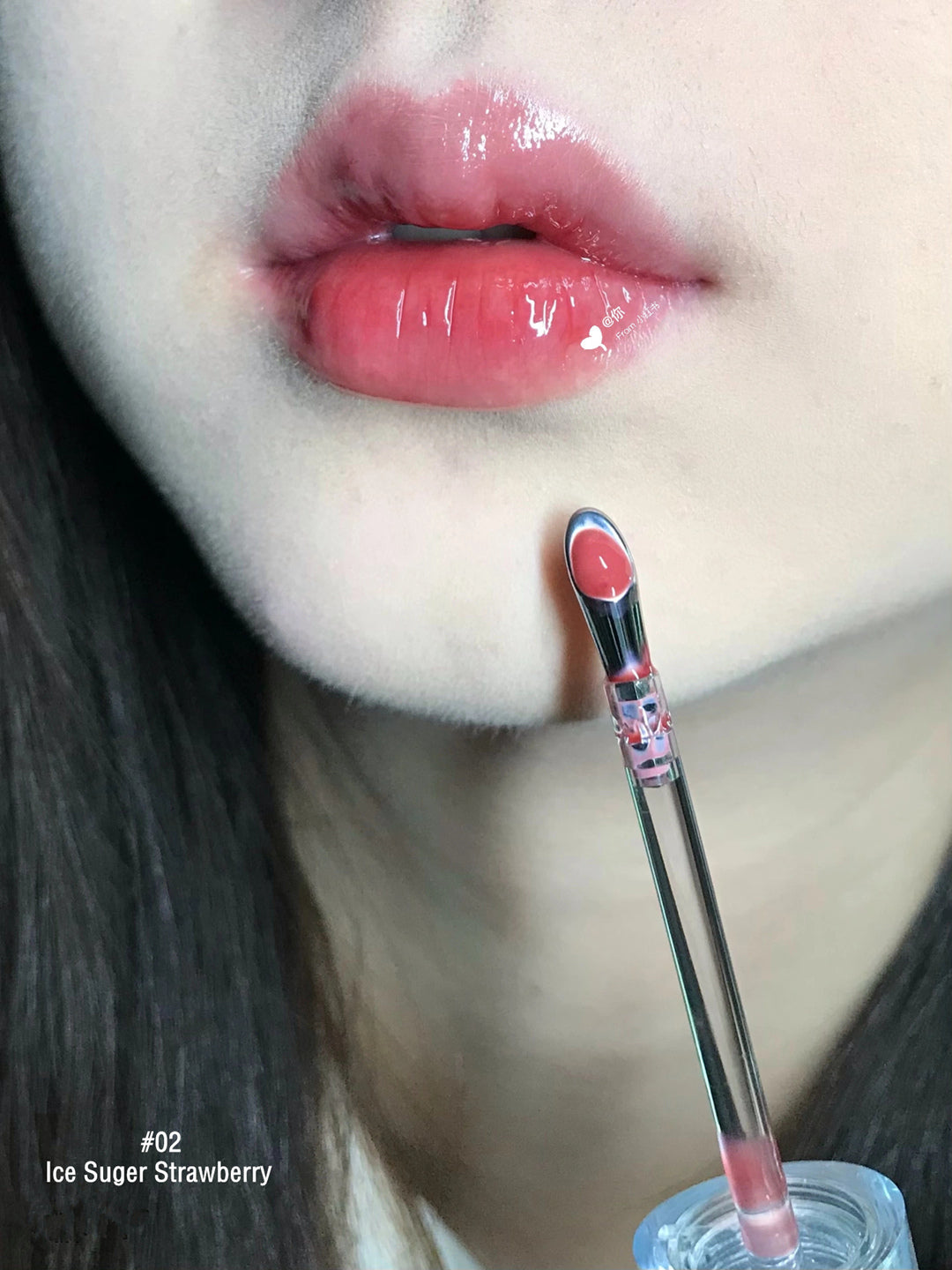 JUDYDOLL Glossy Watery Ice Iron Mirror Lip Gloss T3472