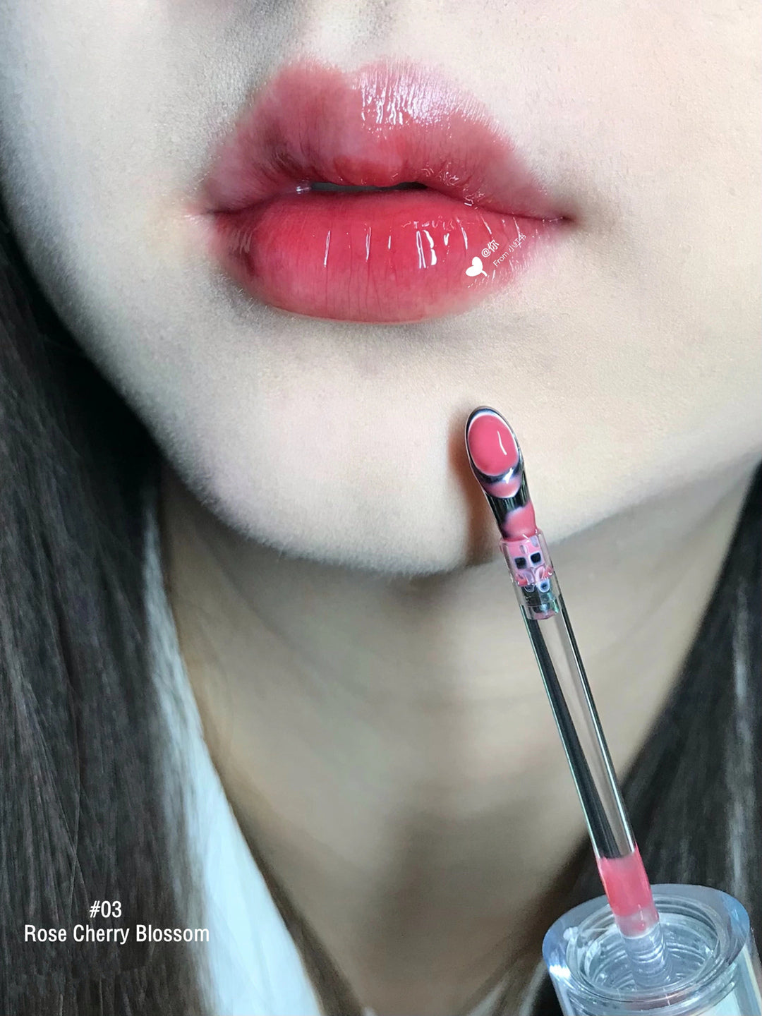 JUDYDOLL Glossy Watery Ice Iron Mirror Lip Gloss T3472