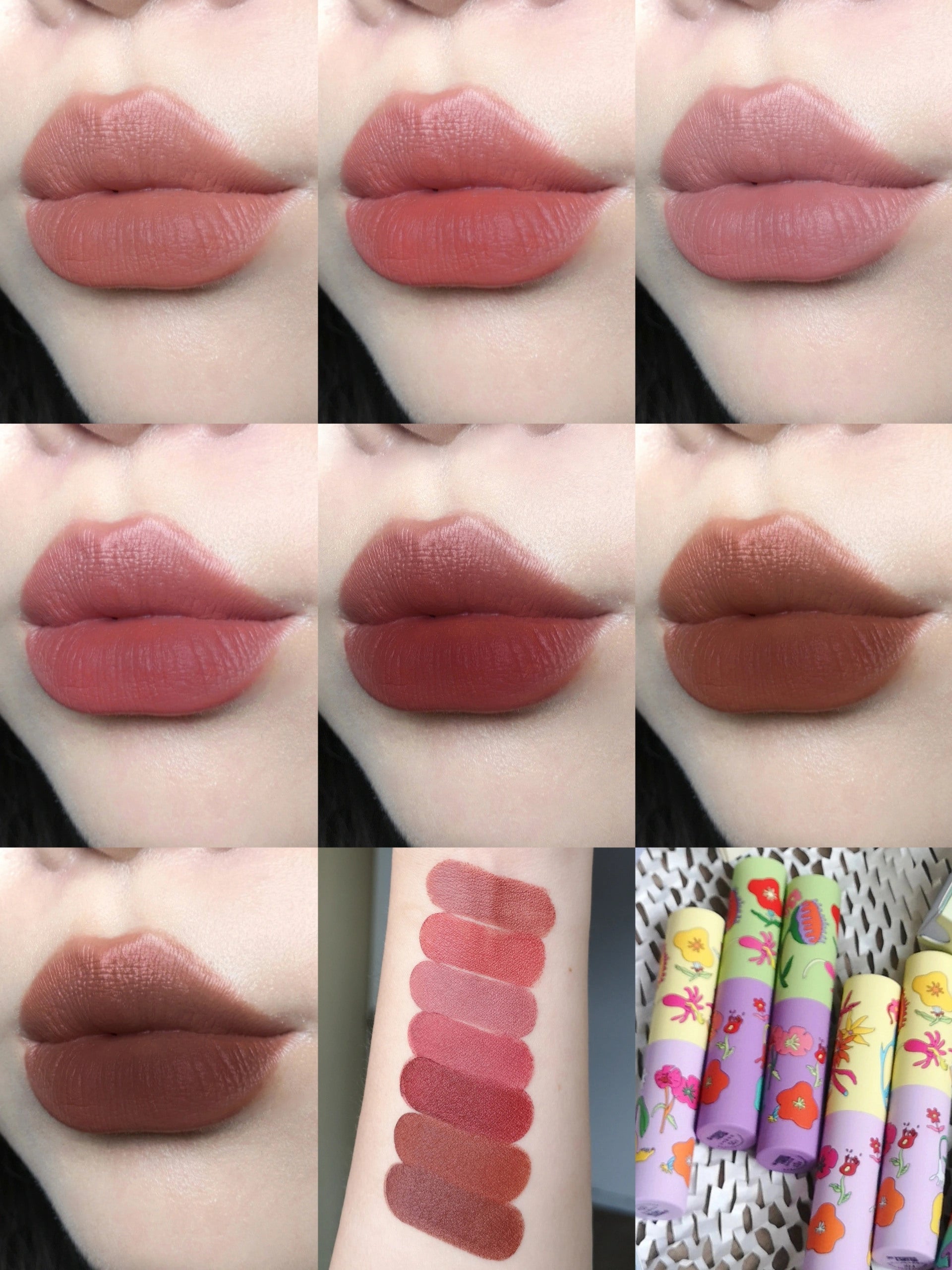 TellDaisy Flower World Series Matte Lipstick T3722