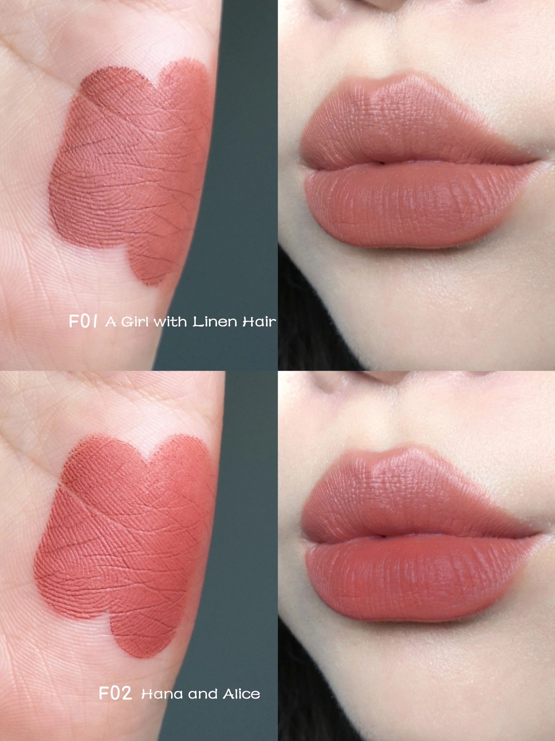 TellDaisy Flower World Series Matte Lipstick T3722