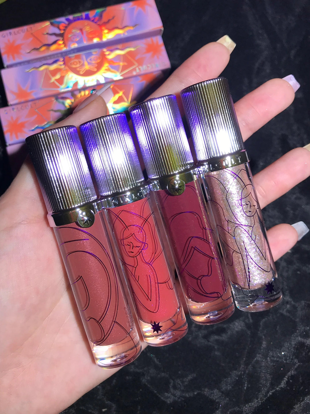 أحمر شفاه غير لامع لامع من جيرل كولت جاردن دريم سيريز، متغير اللون، T3440 